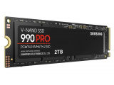 Накопитель SSD Samsung 990 PRO, 2TB, PCIe 4.0 x4, M.2 2280, NVMe, R/W 7450/6900 4