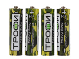 Батарейка Трофи R6-4S Классика 4шт 0