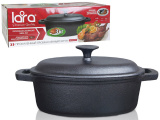 Кастрюля LARA LR02-701 6,5л Утятница 0