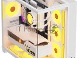 Компьютерный корпус Aerocool / Formula Crystal Z9 белый без БП ATX 7x120mm 2xUSB3.0 audio bott PSU 1