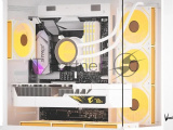 Компьютерный корпус Aerocool / Formula Crystal Z9 белый без БП ATX 7x120mm 2xUSB3.0 audio bott PSU 2