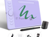 Графический планшет PARBLO Intangbo S USB Type-C пурпурный 8