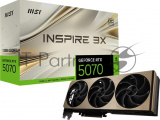Видеокарта MSI RTX5070 INSPIRE 3X OC 12GB GDDR7 192bit 3xDP HDMI 3FAN RTL 1