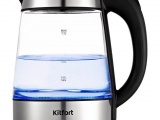 Чайник электрический Kitfort KT-6118 прозрачный/серебристый 1