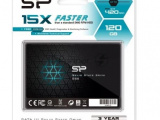 Накопитель SSD Silicon Power Slim S55, 120GB, SATA III, 2.5", R/W 550/420 MB/s. 5