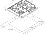 Поверхность Kuppersberg FS 603 W Silver 3