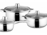 Набор посуды Greys VKS-40-42 Набор кастрюль 0