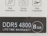 Оперативная память AGI, DDR5, 8GB (1x8GB), 4800MHz, CL40, DIMM 1