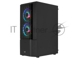 Корпус MidTower Aerocool / Formula Quantum-G-BK-v2 (черный) без Б/п, ATX 3FRGB Fan on front panel 11