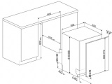 Посудомоечная машина встраиваемая SMEG STL67120 2