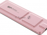 Накопитель SSD Silicon Power USB-C 1TB SP010TBPSDPX10CP PX10 1.8" розовый 3