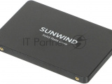Накопитель SSD SunWind ST3 SWSSD256GS2T, 256Gb, SATA III, 2.5", R/W 500/400 6