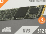 Накопитель SSD SunWind SWSSD512GN3T, 512Gb, PCIe 3.0 x4, M.2 2280, NVMe, R/W 2000/1600 2