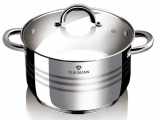 Кастрюля Blaumann BL-1009 22см, 5,8л. 0
