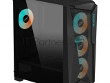 Корпус Gigabyte C301 Glass MidTower, ATX, USB-C x1, USB3.0 x2, Audio I/O, GPU:400mm, Black, TG 7