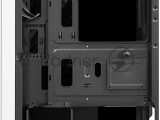 Компьютерный корпус Ginzzu GL 185 White боковая дверца закаленное стекло на петлях на магнитах 8