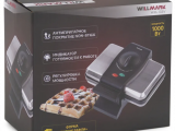 Бутербродница-Вафельница WILLMARK WM-105V 3