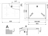 Поверхность SMEG SI2641D 6