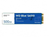 Накопитель SSD WD Blue SA510 WDS500G3B0B, 500Gb, SATA III, M.2 2280, R/W 560/510 2