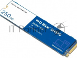 Накопитель SSD WD Blue SN570 WDS250G3B0C, 250Gb, PCIe 3.0 x4, M.2 2280, NVMe, R/W 3300/1200 5