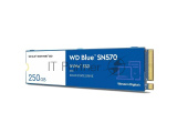Накопитель SSD WD Blue SN570 WDS250G3B0C, 250Gb, PCIe 3.0 x4, M.2 2280, NVMe, R/W 3300/1200 7