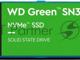 Накопитель SSD WD Green SN350, 1Tb, PCIe 3.0 x4, M.2 2280, NVMe, R/W 3200/2500 2