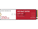 Накопитель SSD Western Digital Red SN700, 250GB, PCIe 3.0 x4, M.2 2280, NVMe, R/W 3100/1600 5