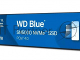 Накопитель SSD Western Digital WD Blue SN5000, 1Tb, PCIe 4.0 x4, M.2 2280, NVMe, R/W 5150/4900 0