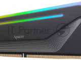 Оперативная память Apacer Nox, DDR5, 32GB (2x16GB), 5200MHz, CL40, DIMM, радиатор, RGB, черный 1