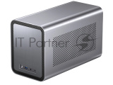 Корпус JONSBO N1 Gray без БП, mini-ITX, SFX, серый 18