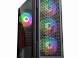Компьютерный корпус Accord 3338 черный без БП ATX 1xUSB2.0 1xUSB3.0 1xUSB3.1 audio bott PSU 1