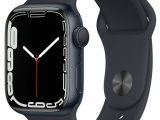 Смарт часы Apple Watch Series 7 45mm Aluminium with Sport Band Чёрный 0
