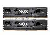 Оперативная память Apacer Nox, DDR5, 32GB (2x16 GB), 6400 MHz, CL40, DIMM, радиатор, черный 1