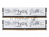 Оперативная память Apacer Nox, DDR5, 64GB (2x32GB), 6200MHz, CL40, DIMM, с радиаторами, белый 1