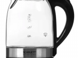 Чайник электрический Scarlett SC-EK27G48 серебристый/черный 1