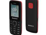Мобильный телефон Maxvi C22 Черный/красный 0
