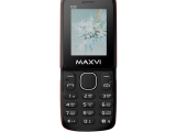 Мобильный телефон Maxvi C22 Черный/красный 1