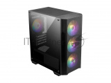 Компьютерный корпус MSI MAG FORGE M100A, Mini-Tower, Black 4x120mm 1