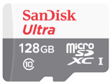 Карта памяти Sandisk micro SDXC 128Gb+адаптр Class10Ultra Android80MB/s 0