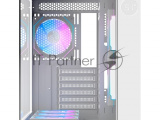 Корпус  Ocypus Iota C70 WH ARGB ATX / win / white / 6 ARGB fans / no PSU / Tempered Glass 6