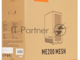 Компьютерный корпус PcCooler ME200 MESH WH белый-черный без БП ATX 3x120mm 2xUSB3.0 audio bott PSU 2