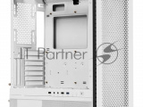 Компьютерный корпус PcCooler ME200 MESH WH белый-черный без БП ATX 3x120mm 2xUSB3.0 audio bott PSU 5