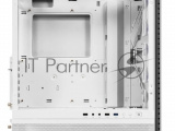 Компьютерный корпус PcCooler ME200 MESH WH белый-черный без БП ATX 3x120mm 2xUSB3.0 audio bott PSU 6