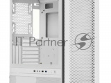 Компьютерный корпус PcCooler ME200 MESH WH белый-черный без БП ATX 3x120mm 2xUSB3.0 audio bott PSU 0