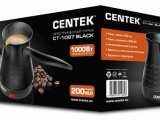 Кофеварка электротурка Centek CT-1097 Black 3