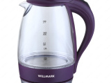 Чайник электрический WILLMARK WEK-1705GV фиолетовый 0