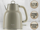 Чайник электрический Tesler KT-1760 песочный серый 1