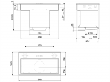 Вытяжка SMEG KSEG58PXE 4