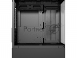 Корпус компьютерный Powercase Vision Micro M, Tempered Glass, чёрный, mATX  (CVMMB-L0) 6