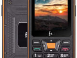 Мобильный телефон F+ R280 Black-orange 0